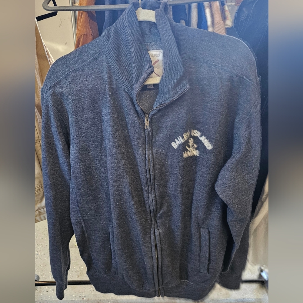 Vineyard Bailey Island Maine Sweatshirt, Size L